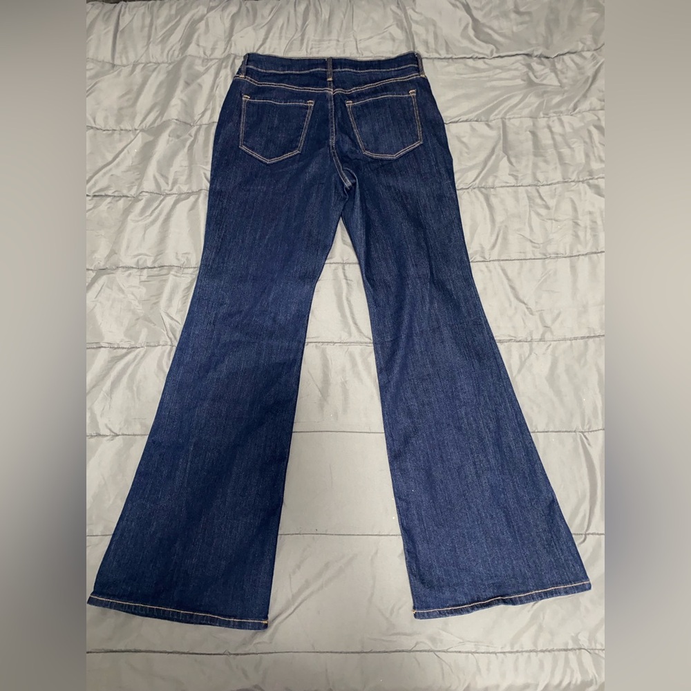 Old Navy Women's Deep Indigo Flare Jeans